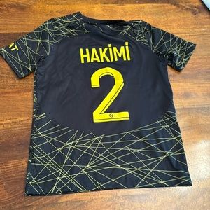 Hakimi PSG Paris Saint-Germain kids Jordan jersey XL from official PSG store